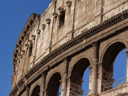 Fassade des Kolosseums - Latium (Rom) (Rom)