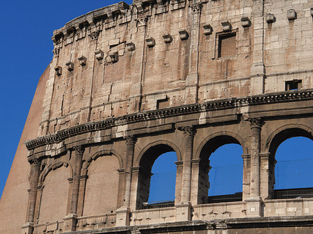 Fassade des Kolosseums - Latium (Rom) (Rom)