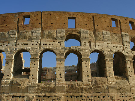 Fassade des Kolosseums - Latium (Rom) (Rom)