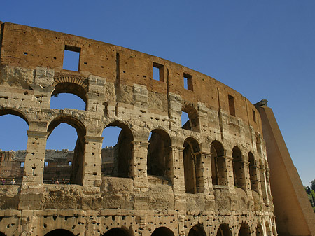 Fassade des Kolosseums - Latium (Rom) (Rom)