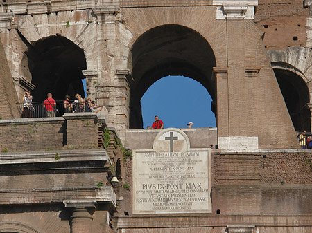 Fassade des Kolosseums - Latium (Rom) (Rom)