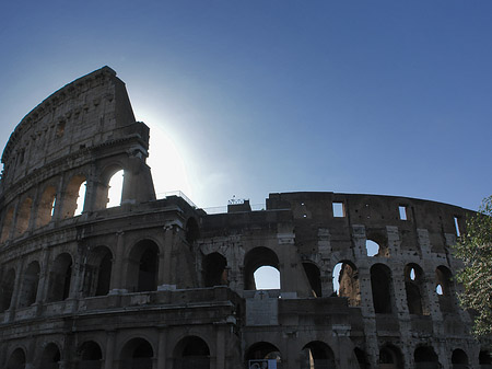 Kolosseum mit Sonne - Latium (Rom) (Rom)