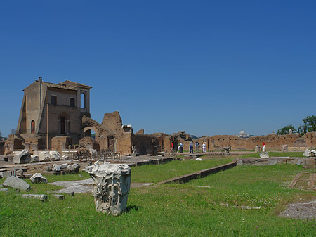 Ruinen mit Apollo Tempel - Latium (Rom) (Rom)