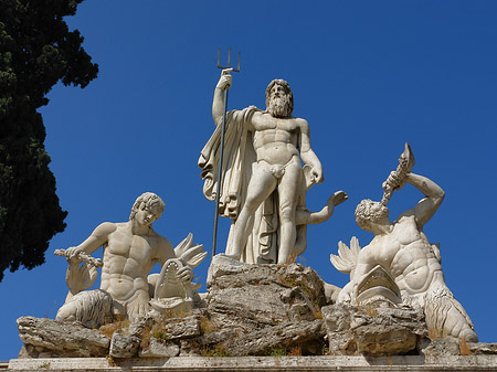 Foto Neptun an der Piazza - Rom