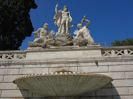 Neptun an der Piazza - Latium (Rom) (Rom)