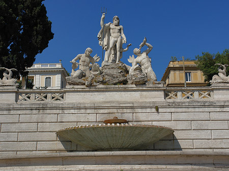 Neptun an der Piazza - Latium (Rom) (Rom)