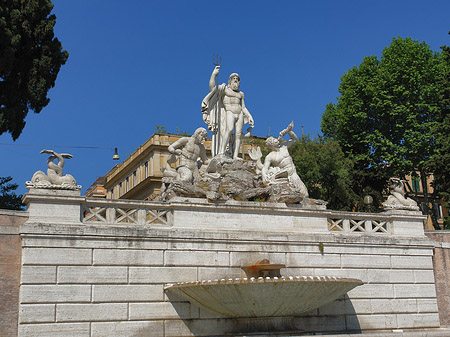 Neptun an der Piazza