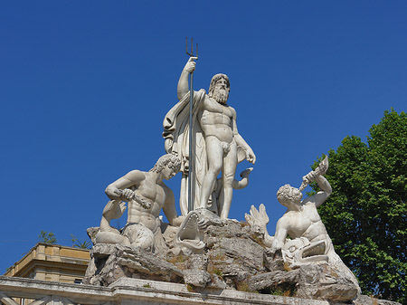 Foto Neptun an der Piazza - Rom