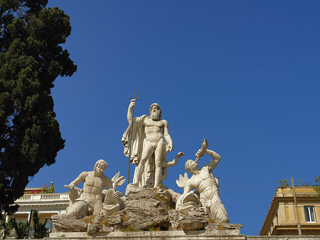 Neptun an der Piazza - Latium (Rom) (Rom)