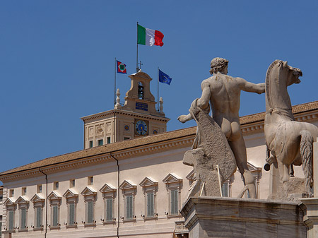 Dach vom Quirinalspalast - Latium (Rom) (Rom)