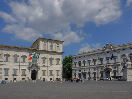 Quirinalspalast mit Obelisk - Latium (Rom) (Rom)