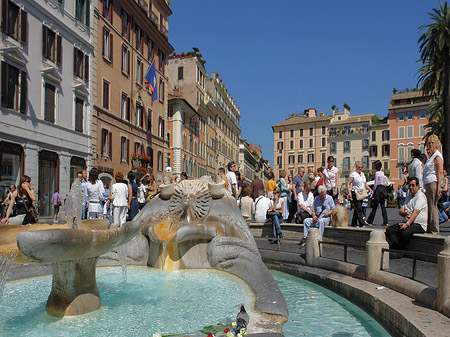 Barcaccia Brunnen - Latium (Rom) (Rom)