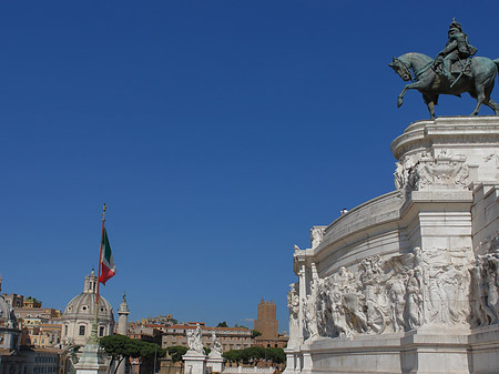 Bronzestatue von Victor Emmanuel - Latium (Rom) (Rom)