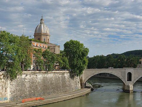 Blick von der Ponte Vittorio Emanuele II - Vatikanstaat