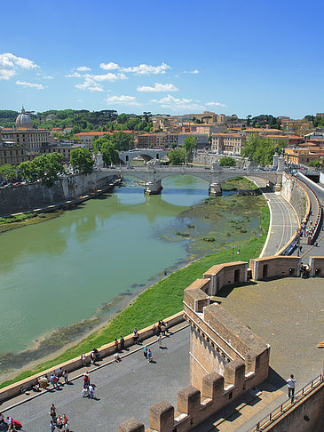  Foto von Citysam  Aussicht von der Engelsburg auf den Tiber