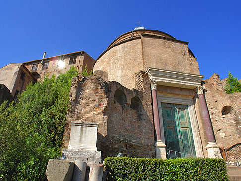 Foto Tempel des Romulus